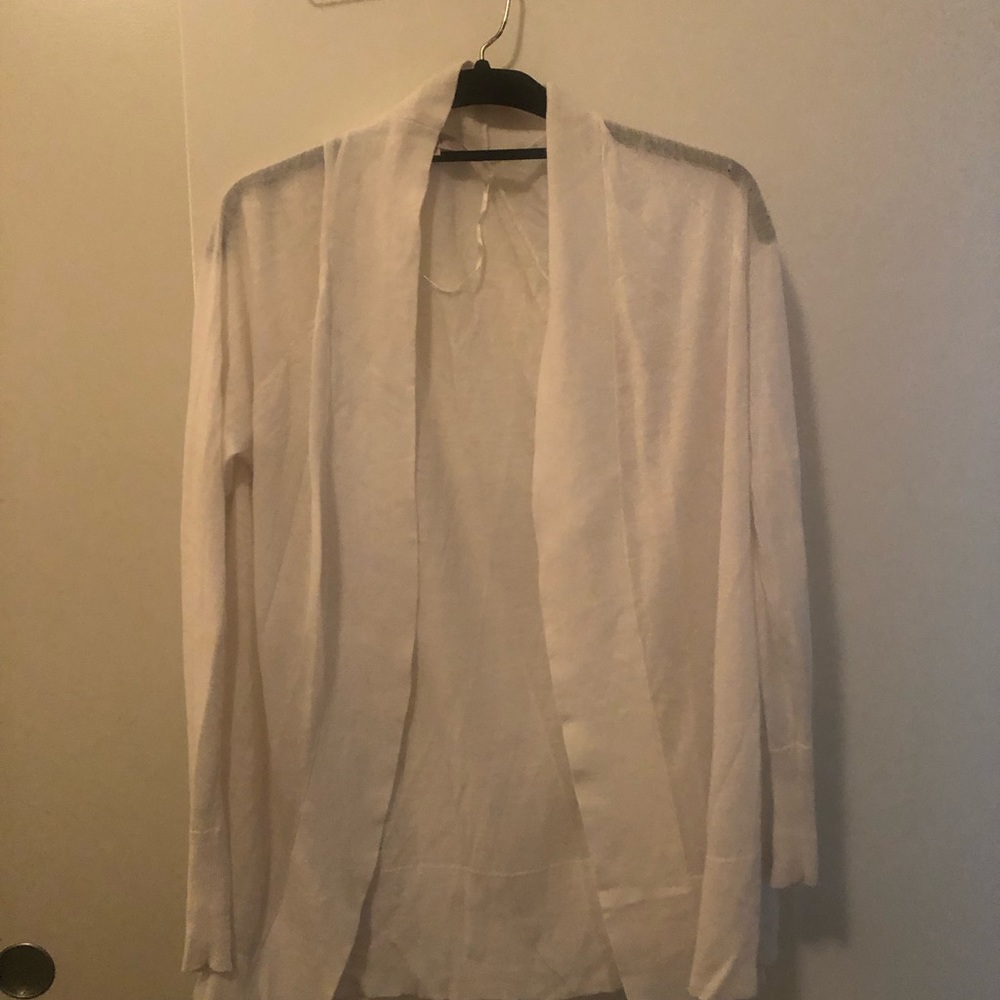 Loft white cardigan for spring and summer size s